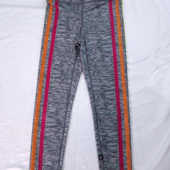 Rainbow Leg Stripe Leggings by Zara Terez Stretch Yoga Pants Sz Small - Picture 5 of 10